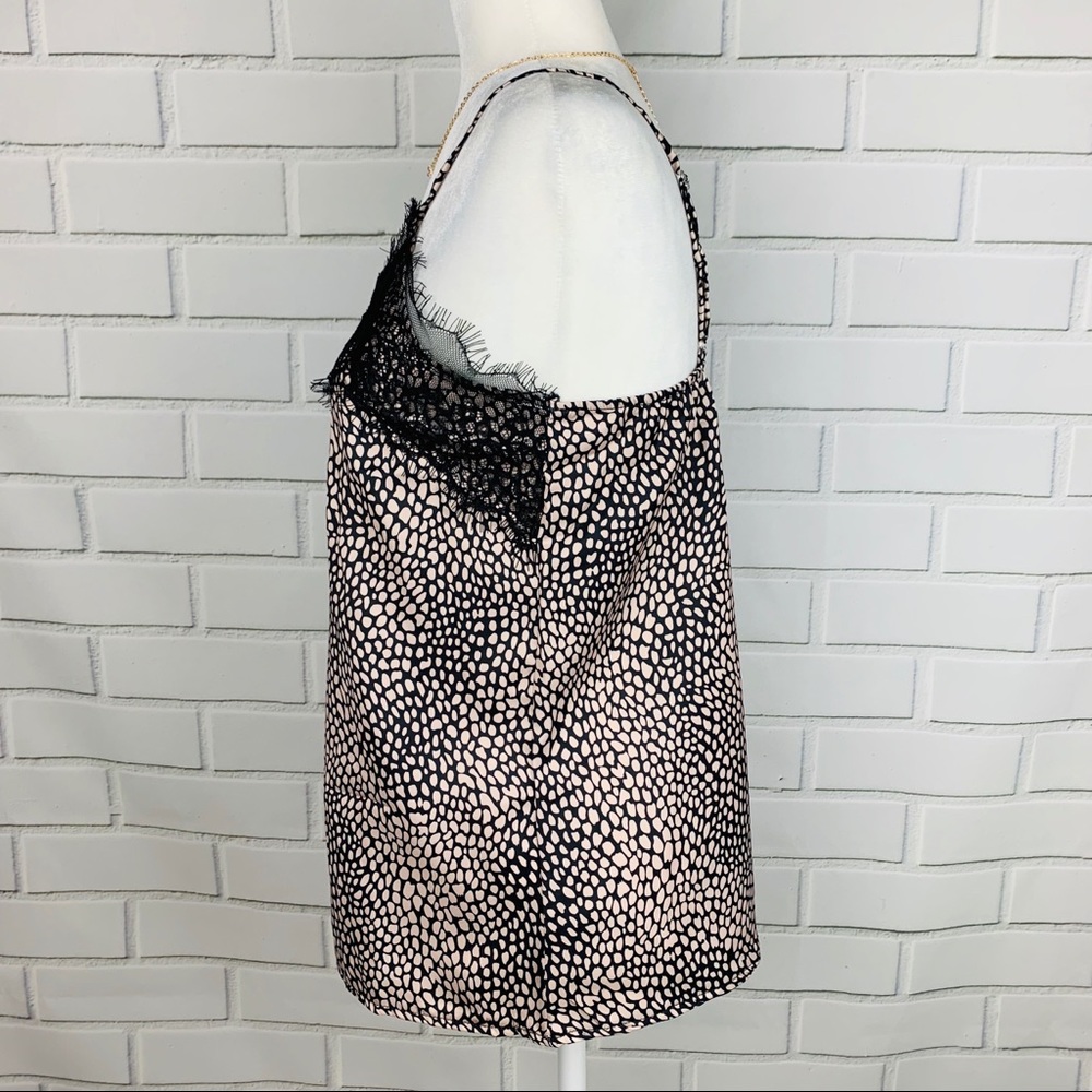 🔥HOTTT🔥Leopard Print Lace Cami Casual Tank Top Large NWT - Picture 8 of 9
